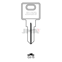 LLAVE JMA ACERO OJ 15 (C)