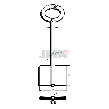 LLAVE JMA GORJA AD 46