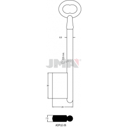 LLAVE JMA GORJA ADPLE 55