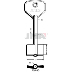 LLAVE JMA GORJA AGA 9G