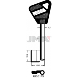 LLAVE JMA GORJA ARC 21P G