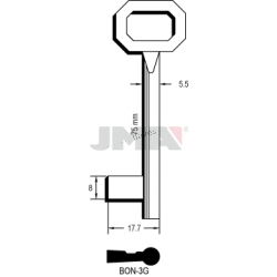 LLAVE JMA GORJA BON 3G