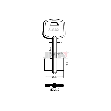 LLAVE JMA GORJA MCM 3G