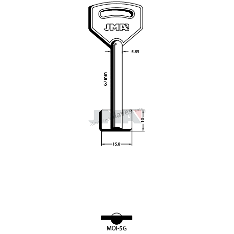 LLAVE JMA GORJA MOI 5G