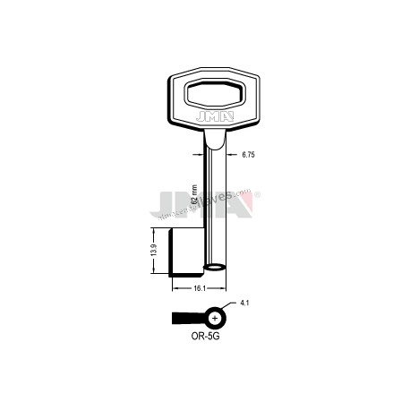 LLAVE JMA GORJA OR 5G