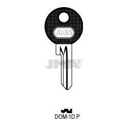 LLAVE JMA PLAST. DOM 1D.P