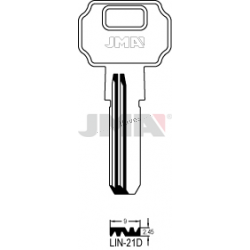 LLAVE JMA SEGUR. LIN 21D