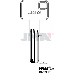 LLAVE JMA SEGUR. LIN 26D