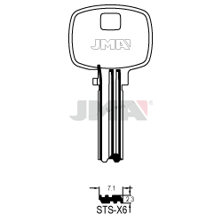 LLAVE JMA SEGUR. STS X6