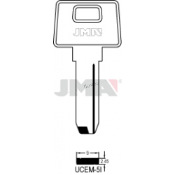 LLAVE JMA SEGUR. UCEM 5I ALPACA