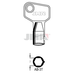 LLAVE JMA TUBULAR AB 3T