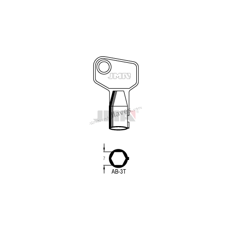 LLAVE JMA TUBULAR AB 3T