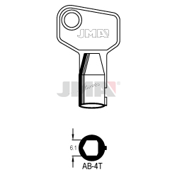 LLAVE JMA TUBULAR AB 4T