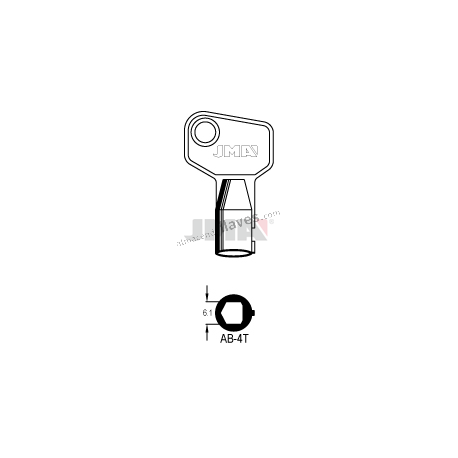 LLAVE JMA TUBULAR AB 4T