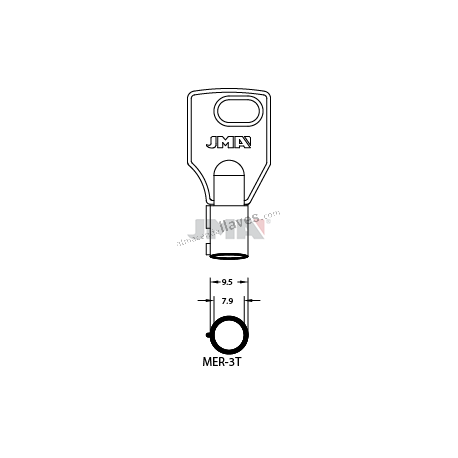 LLAVE JMA TUBULAR MER 3T