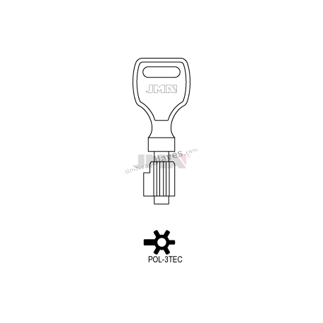 LLAVE JMA TUBULAR POL 3TEC