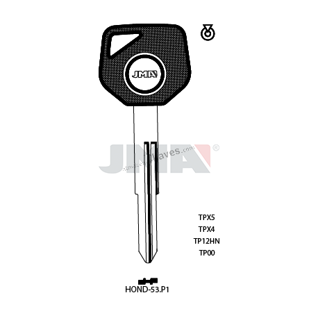 LLAVE JMA TP 00 HOND 53.P1