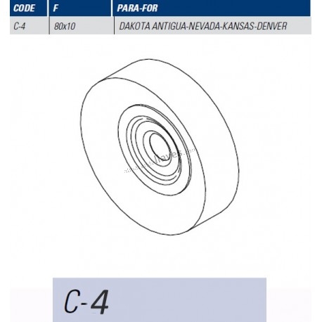 JMA CEPILLO MAQUINA C4 75x10