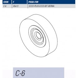 JMA CEPILLO MAQUINA C6 - 65X13 ECCO PLUS/BIT/BERNA