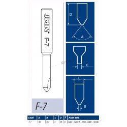 JMA FRESA MAQUINA LLAVES PUNTOS F-7