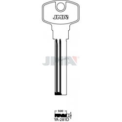 LLAVE JMA SEGUR. YA 281D