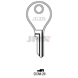 LLAVE JMA ACERO DOM 29 (C) (DM20)