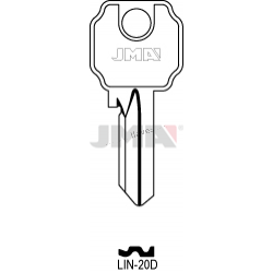 LLAVE JMA ACERO LIN 20D (B)